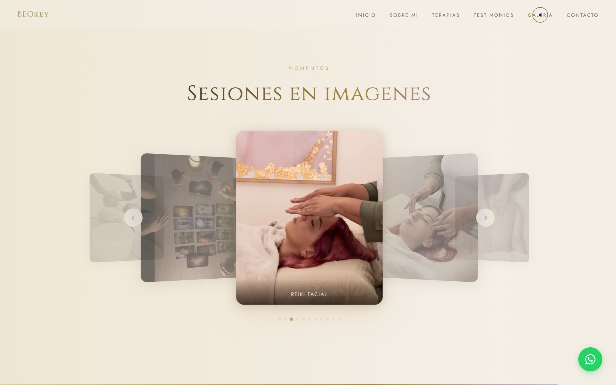 BeOkey — Galería con carousel