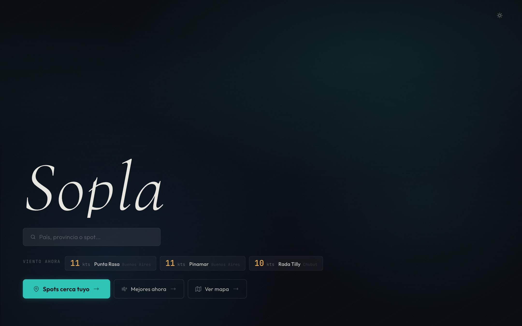 Sopla — Cover home